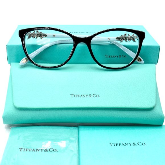 Tiffany & Co. Accessories - NEW TIFFANY&CO TF2144 8055 BLACK BLUE EYEGLASSES FRAME